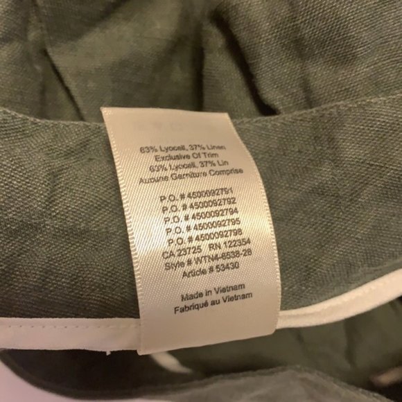 Aritzia Wilfred Linen Shorts - Women’s Size 4 - Picture 6 of 6